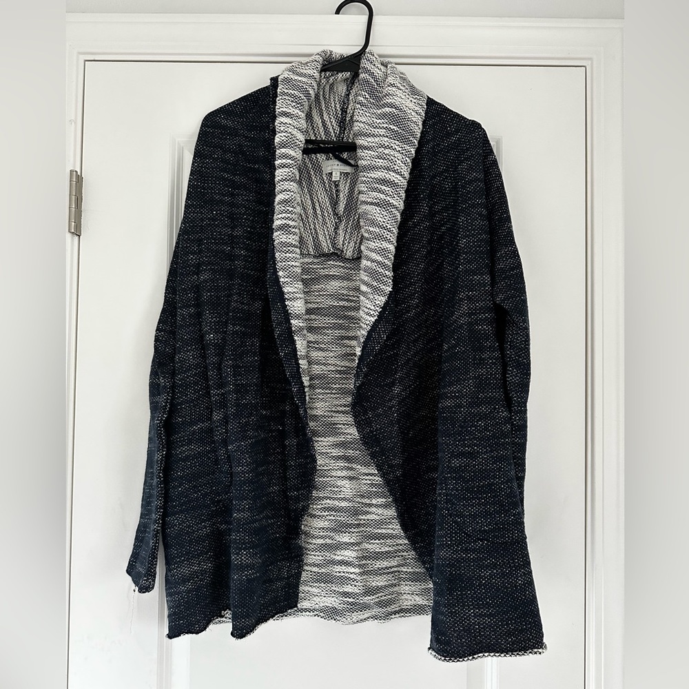 Lucky Brand Blue/White Knit Sweater. Size S.